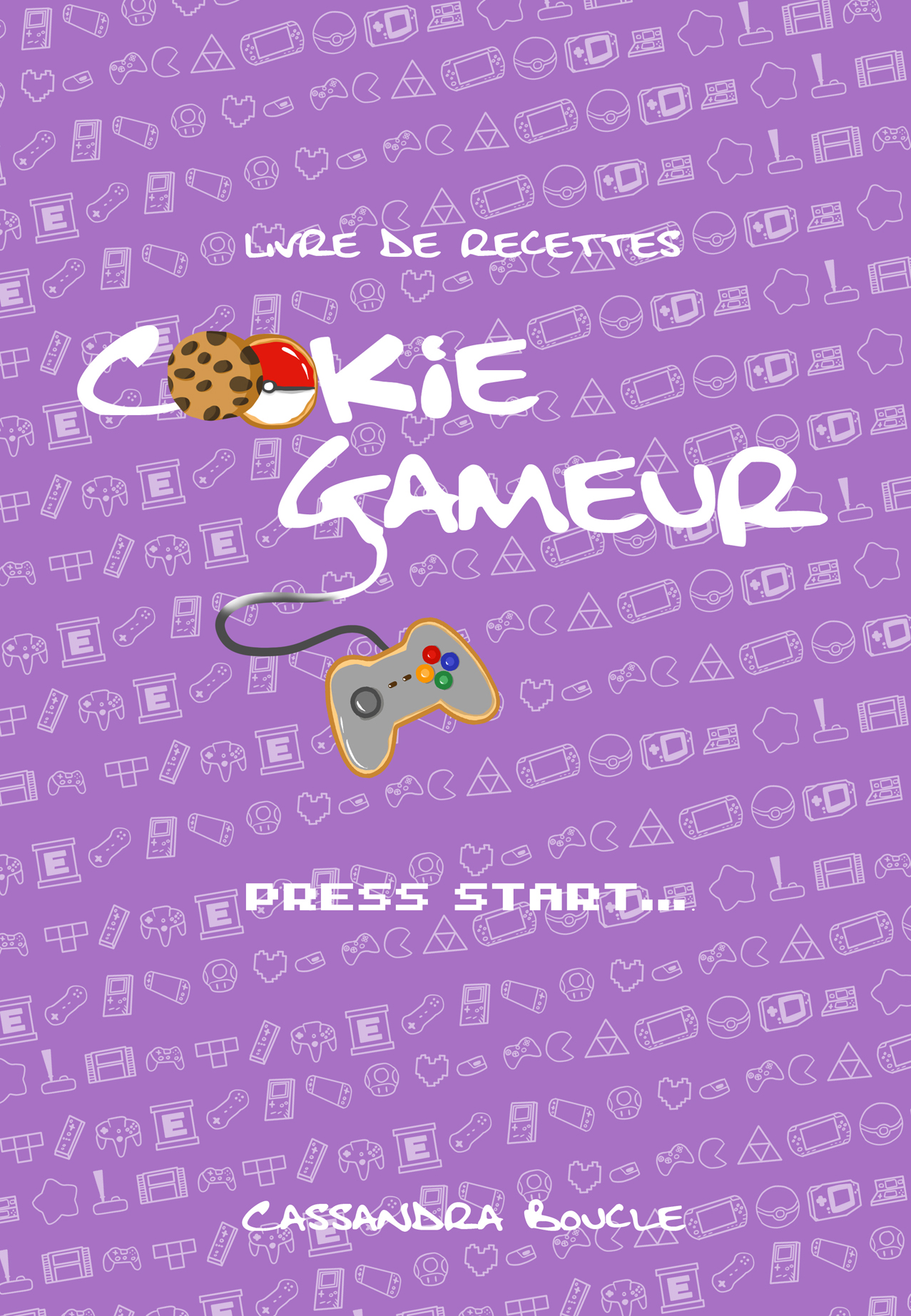 cookie, gameur, game, jeux vidéo, geek, biscuit, cupcake, fan, otaku, nintendo, sega, microsoft, fall guys, capcom,