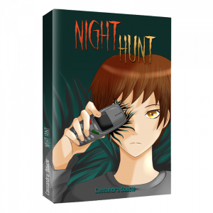 Light Novel, drame, horreur, monstre, roman, édition, auto-edition, auteur, halloween, LN, héros, groupe, adolescent, night hunt, illustration,