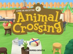biscuit, book, gâteau, jeux vidéo, livre,, recette, livre de recette, nintendo, license, animal crossing, villageois, tom nook,