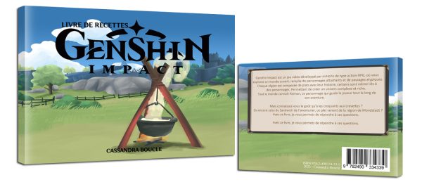 Livre de recettes Genshin impact - Les créas de Rose
