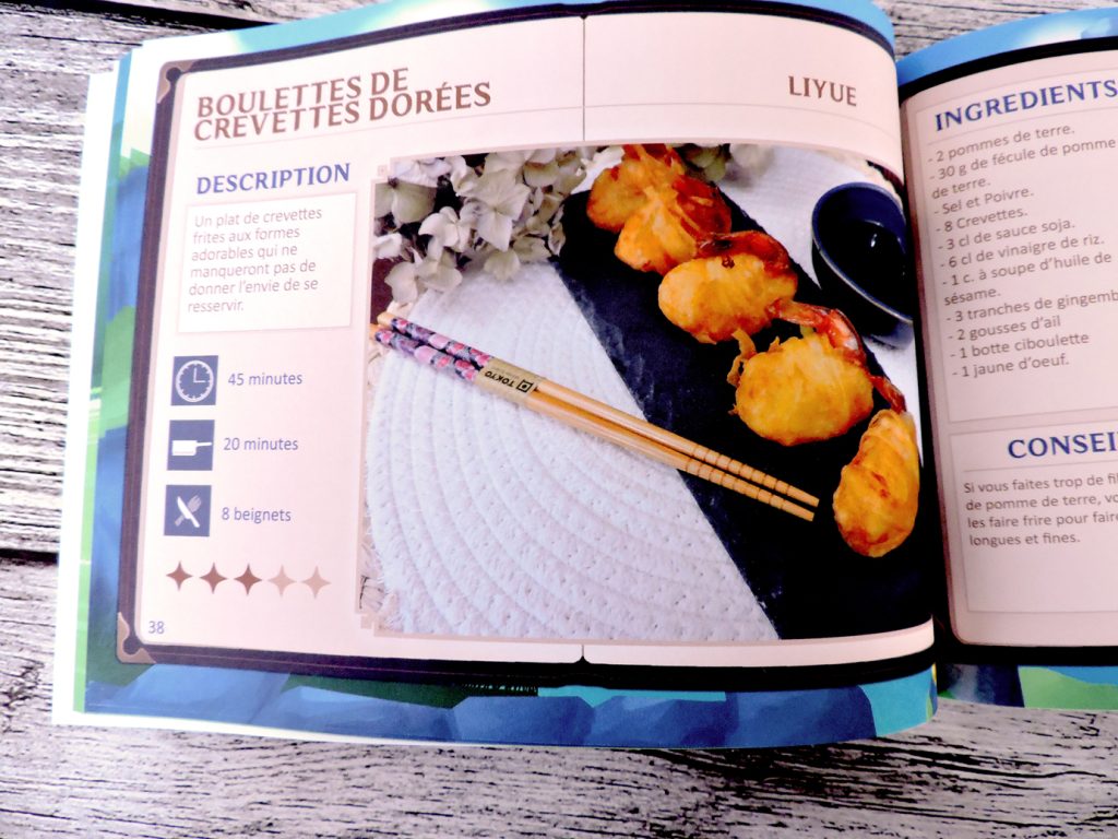 Livre de Recettes Genshin Impact - Les créas de Rose