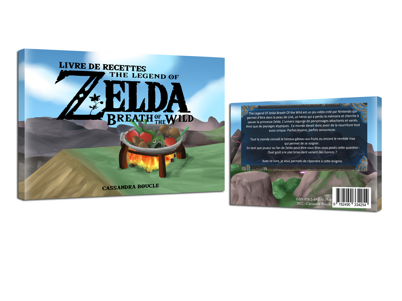 Livre de recettes The legend of Zelda Breath of the Wild