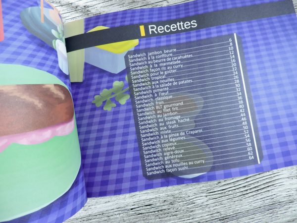 Livre de recettes Sandwichs sur Pokémon: Écarlate et Violet