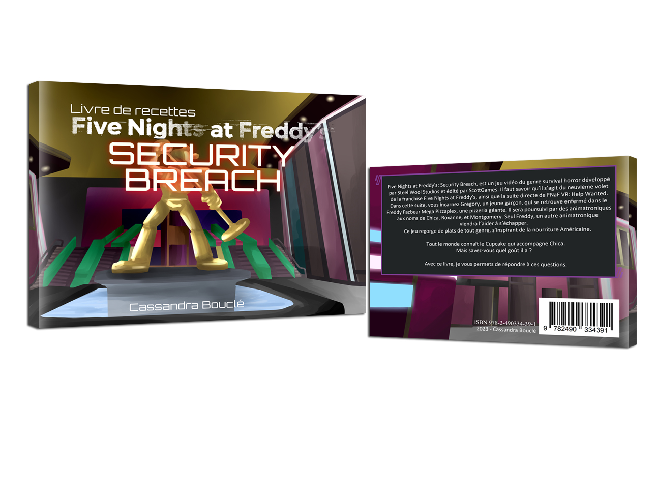 Livre de recettes Five Nights At Freddy's Security Breach