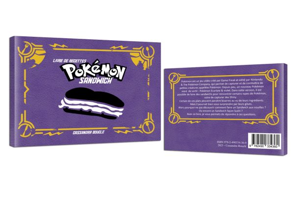 Livre de recettes Sandwichs sur Pokémon: Écarlate et Violet