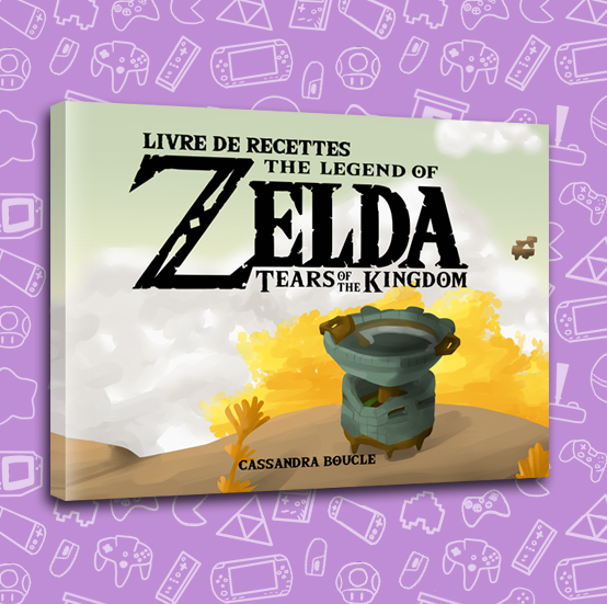 Extrait Livre de recettes The Legend Of Zelda Tears Of The Kingdom (GRATUIT)