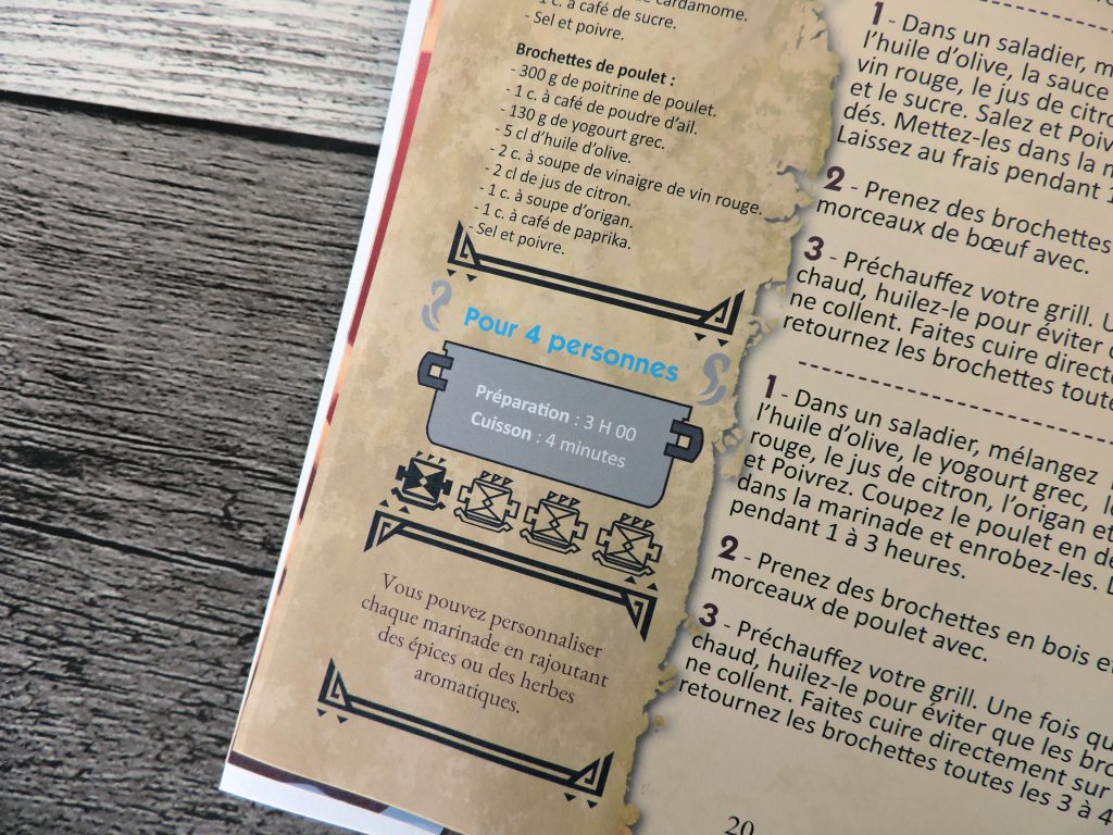 barbecue, felyne, monster hunter, palico, recette, rôti, Viande, wild, world, recette, livre de recettes, livre,