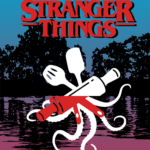 Stranger things, livre, livre de recettes, eleven, recette, cuisine, jeu de rôle, monstre, gaufre, Démogorgon,
