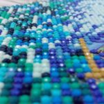 Broderie, créatif, creation, diamant, Diamant painting, image, loisir, tableau, diamant, rond, carré,